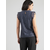 PIECES Bluza PCOLLINE temno modra