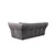 Atelier del Sofa Ugaona garnitura Boxer, 290x165 cm, Svetlo siva