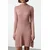 Trendyol Milla Ženska haljina Twoaw25El00047, Roze