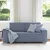 Vidaxl Dvosed moder 180x77x82 cm žametno blago