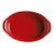 Oval ceramic baking dish, 41.5 x 26.5 cm/ 3.8 l, Burgundy - Emile Henr