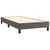 Vidaxl Box spring postelja z vzmetnico siva 80x200 cm umetno usnje