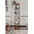 Hanah Home Polica za knjige Bookcase 6 Layer Round, Orah