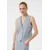 comma casual identity Telovnik  moder denim / bela