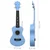 Set dječjeg ukulelea Soprano s torbom svjetloplavi 21 
