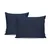 Tonne Marie - Serra Dark Blue Pillowcase Set (2 Pieces) (DE)