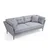 Atelier del Sofa Trosed Mapa 90x84x214cm Sivi