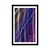 Plakat s paspartujem romantična abstrakcija - 30x45 silver