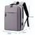 NCC-15-KLB012 Gembird Ranac poslovni Sivi za laptop 15,6inc 41x30x15cm USB konektor