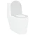 WC daska Bijelo 47 x 36 x 3,4 cm Duroplast