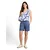TOM TAILOR Top  modra / bela