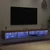 Set TV komoda Zidne 2 pcs Umjetnički hrast 100 x 30 x 30 cm