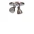 Opviq Luster 2592160, Sivi