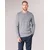 JACK & JONES Pulover pegasto siva
