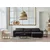 Atelier del Sofa Lily Corner Right Ugaona garnitura, Siva