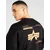 ALPHA INDUSTRIES Majica oranžna/črna