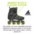 Rollerblade LIGHTNING, moški rolerji, črna 07372600