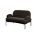 Atelier del Sofa Dvosed Aster, 140 x 80 x 53 cm, Antracit