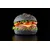 shumee Steklena zaščitna plošča ZA štedilnik 80x52 hamburger