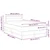 Vidaxl LED Box Spring Postelja z LED trakami Modra 120 x 200 cm blago