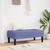 klupa s jastukom Traper plava 113 x 57 x 39 cm tkanina