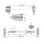 Monkey Gym Drog za dvigovanje pull-up 70-100 cm, (5000077323)
