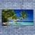 tulup.si Slika na platnu Palm tree morje landscape 125x50 cm