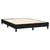 Greatstore Box spring postelja z vzmetnico črna 140x200 cm blago