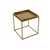 Hanah Home Klub sto Shb-18-A, 45x45x52 cm, Zlatne boje