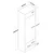 Hanah Home Ormar sa cipelarnikom P6- M14-2415, 59.8x37.5x182.8 cm, Beli