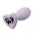Cal Exotics – First Time Crystal Booty Duo - Vijolična