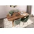 Hanah Home Set 2 trpezarijske stolice Orah