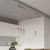 Sollux SL.0965 - Luster na sajli ZANE 1xGU10/40W/230V beton/drvo