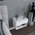 Hanah Home Jamot Noćni stočić, 44.6x29x31.9cm, Beli