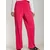 Sinsay - Nabrane pantalone širokih nogavica - roze