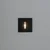 Kanlux 90790 - LED svetlo za stepenice sa senzorom MAGNIK LED/1,7W/230V CCT crna uglasta.