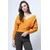 Trend Alacati Stili Ženska bluza dugih rukava ALC-019-053-BLZ, V-izrez, Hardal