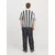 JACK & JONES Srajca JORTYLER petrol/off-bela