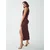 BWLDR Obleka ETERNITY DRESS rjava