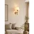 Opviq zidna lampa APG0012, 1 × GU10, krem
