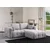 Atelier del Sofa Ugaona garnitura Amaris, 180x120x65 cm, Svetlosiva
