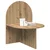vidaXL Nočna omarica 2 pcs Artisan hrast 48 x 49 x 65 cm