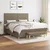 Vidaxl Box spring postelja z vzmetnico taupe 180x200 cm blago