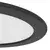 Eglo 901414-LED Zadimljena ugradna plafonska svetiljka FUEVA LED/10,5W/230V, prečnik 16,8 cm, IP44, crna