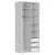 Garderobna omara Flex Set ?224 - 100 cm