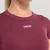 GymBeam Women‘s Flow Crop Top Wine