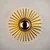 Opviq Luster Kaya-15221, 45x45x18cm, IP20, Bakarno-crni