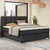 BOXSPRING KREVET CARMEN C 160/200 cm , antracit