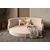 Atelier del Sofa Trosed na razvlačenje Letto, 230 x 120 x 70 cm, Krem