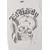 Ed Hardy Majica Faded Gothic Skull siva/črna/bela